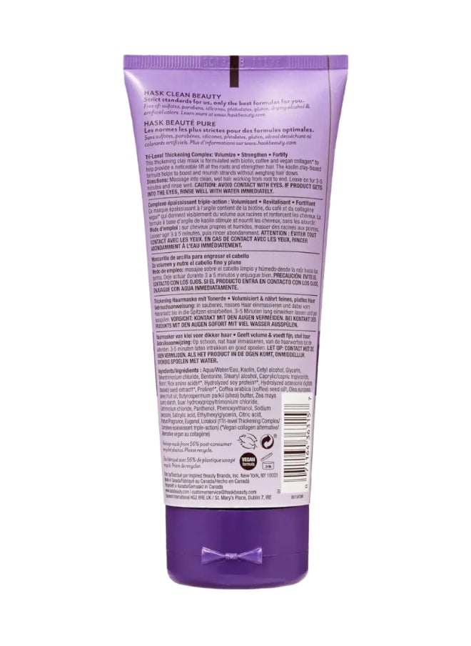 HASK Biotin Boost Thickening Clay Hair Mask 178Ml  - Image 2