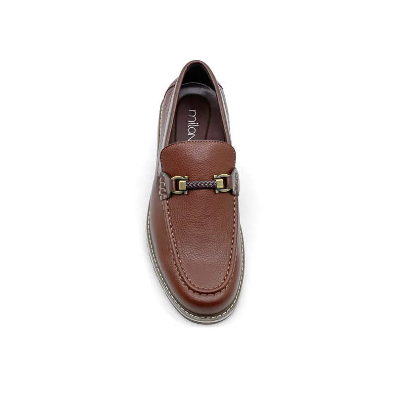 Milano  Hallan Mens Loafer Casual-Tan for Men | Best Price UAE