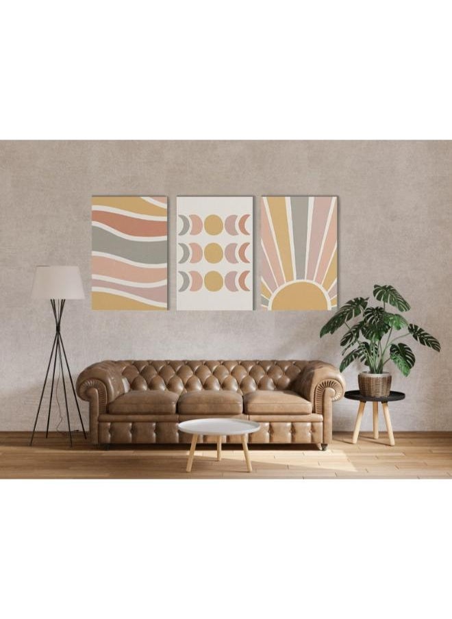 Home Gallery home gallery hand drawn boho covers Printed Canvas wall art  - Image 2