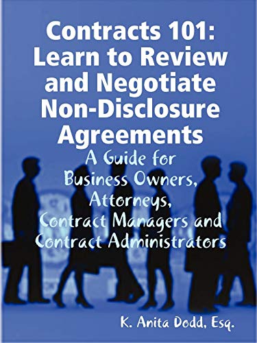 Contracts 101 Learn To Review And Negotiate Nondisclosure Agreements - Image 1