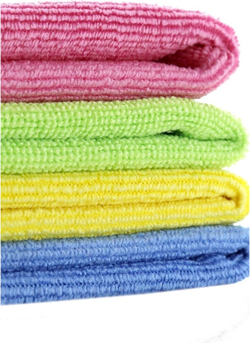 Lifeline - 3-Piece Storage Box Set 400ML 700ML 1000ML 4-Piece Microfiber Kitchen Cloth General Cleaning Cloth 40X40 cm - Image 1