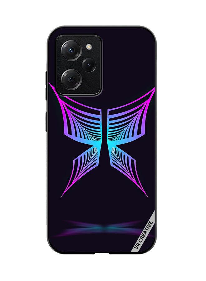 VR CREATIVE Protective Case Cover For Xioami Pcoo X5 Pro Butterfly Design Multicolour - Image 1