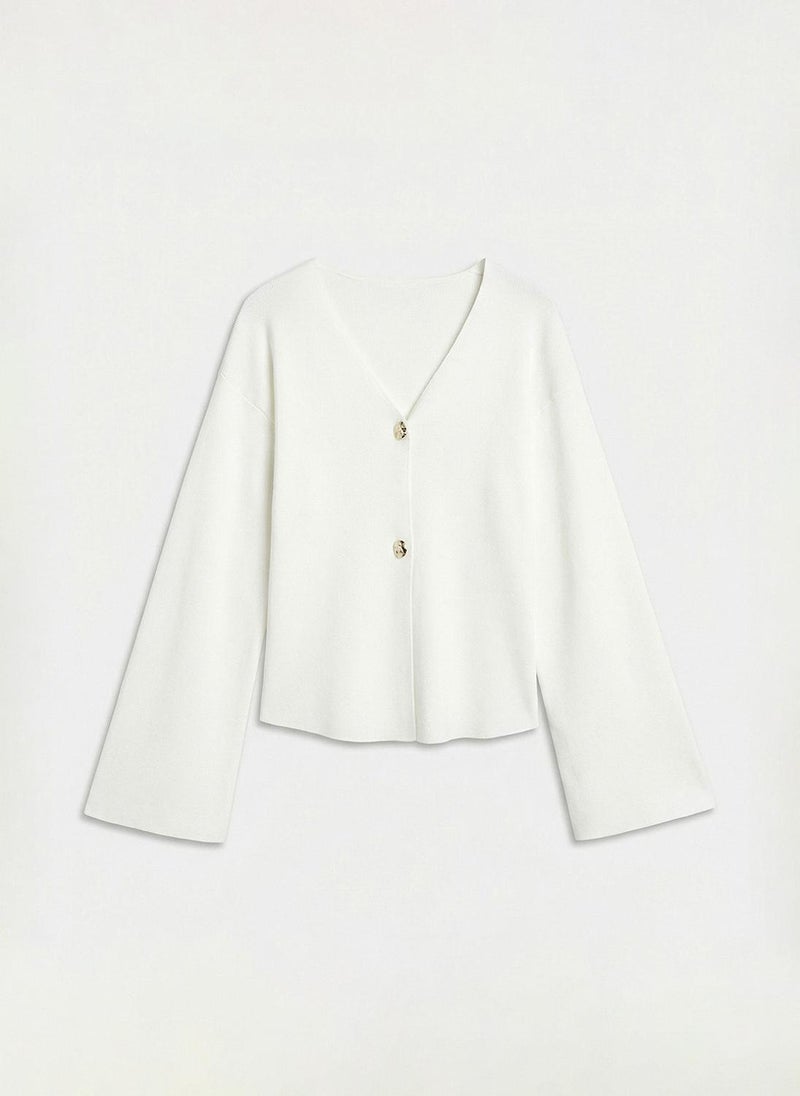 VERO MODA Women's VMSUSANNE Long Sleeve Button Cardigan Knit - Image 5