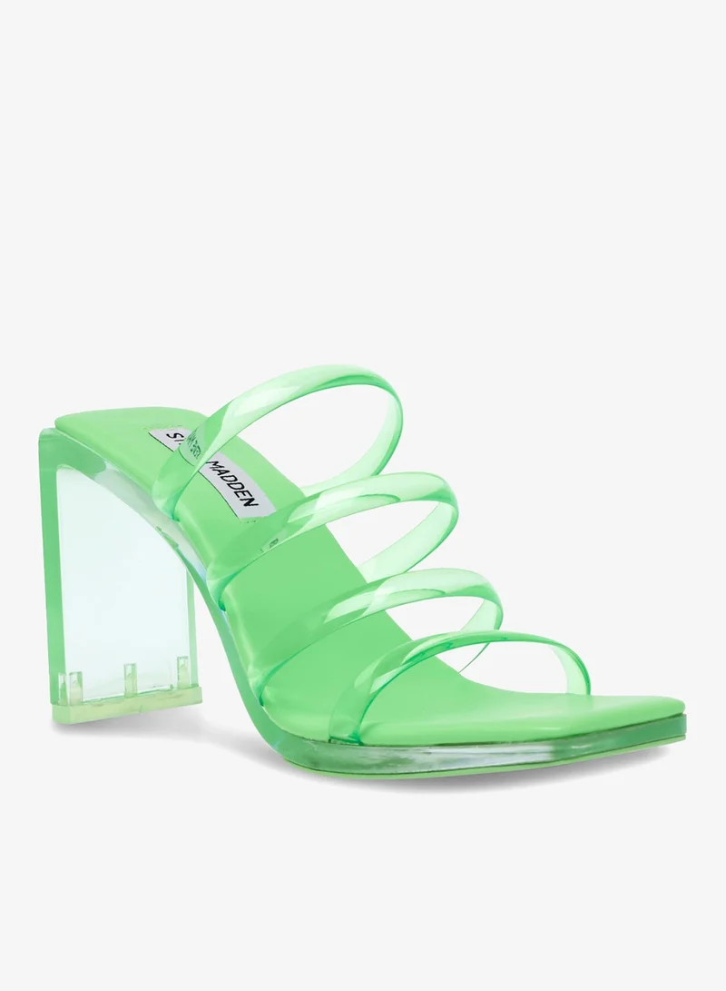 STEVE MADDEN  Steve madden lucite sandal green women's sandals for Women | Best Price UAE