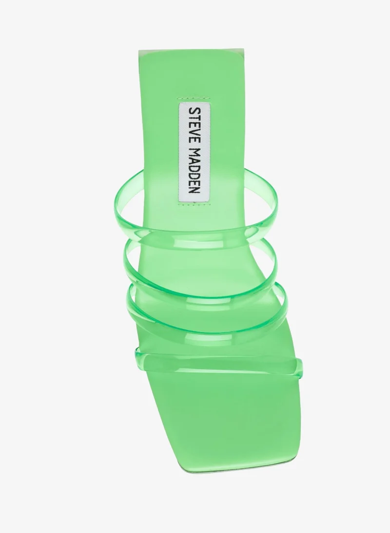 STEVE MADDEN  Steve madden lucite sandal green women's sandals for Women | Best Price UAE