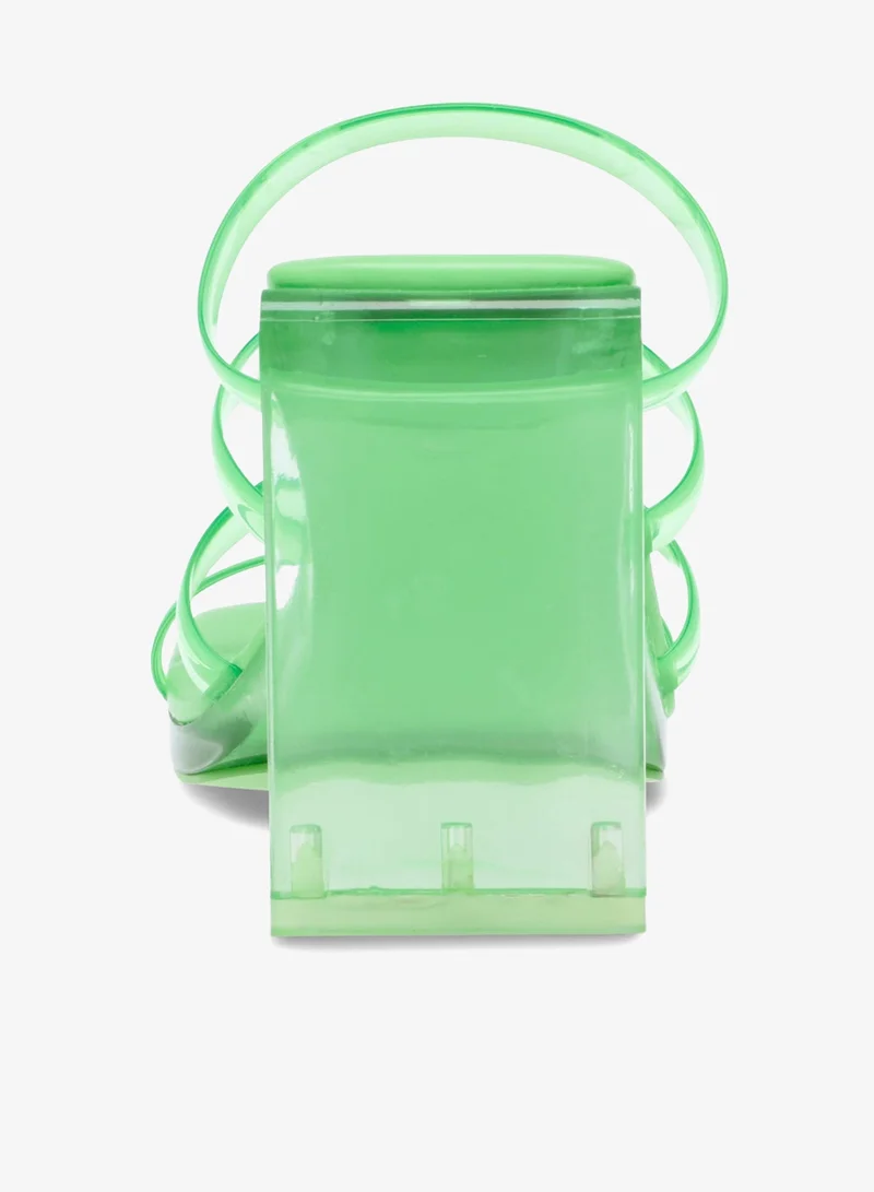 STEVE MADDEN  Steve madden lucite sandal green women's sandals for Women | Best Price UAE