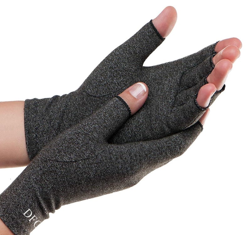 Dr Fredericks Original Arthritis Compression Gloves for Women Men Ideal for Arthritis Hand Pain Relief Carpal Tunnel Reynauds Poor Circulation XL