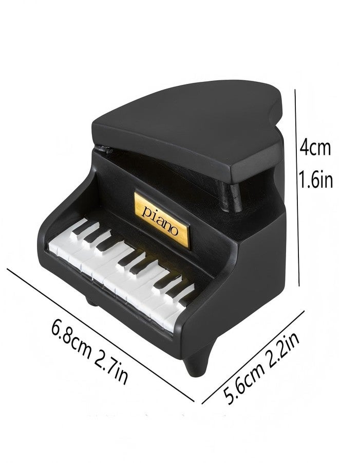 Eysinyge Miniature Cat Pianist Trinkets, Cute Piano Figurines for Car Dashboards & Home Office Desk Decor, for Cat Lovers - Image 5