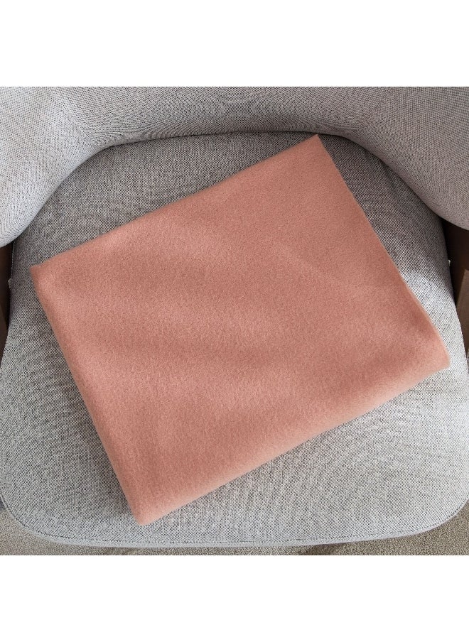 Home Box - Atlanta Solid Recycled Polar Fleece Throw 160 x 120 cm - Image 1