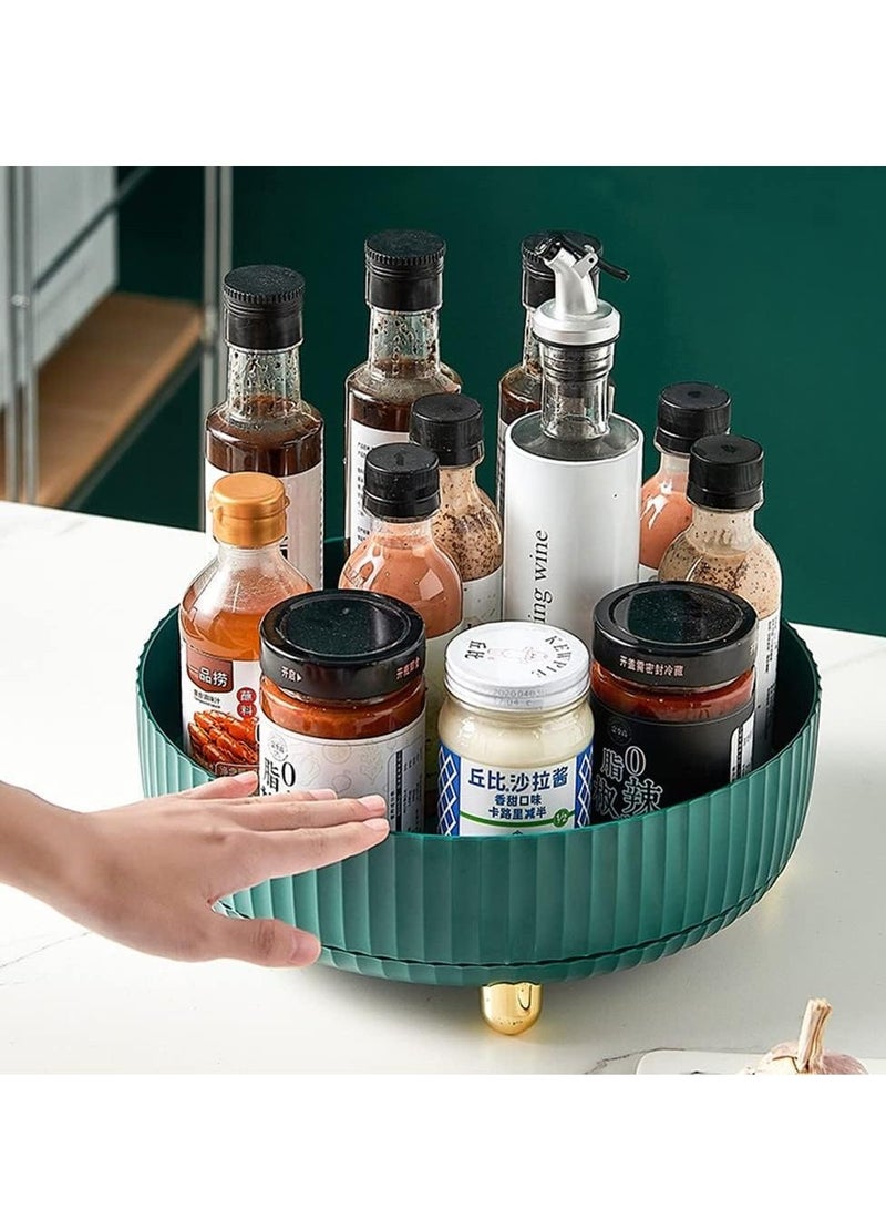 Rotating Spice Rack Food Storage Container for Kitchen Cabinets  - Image 2