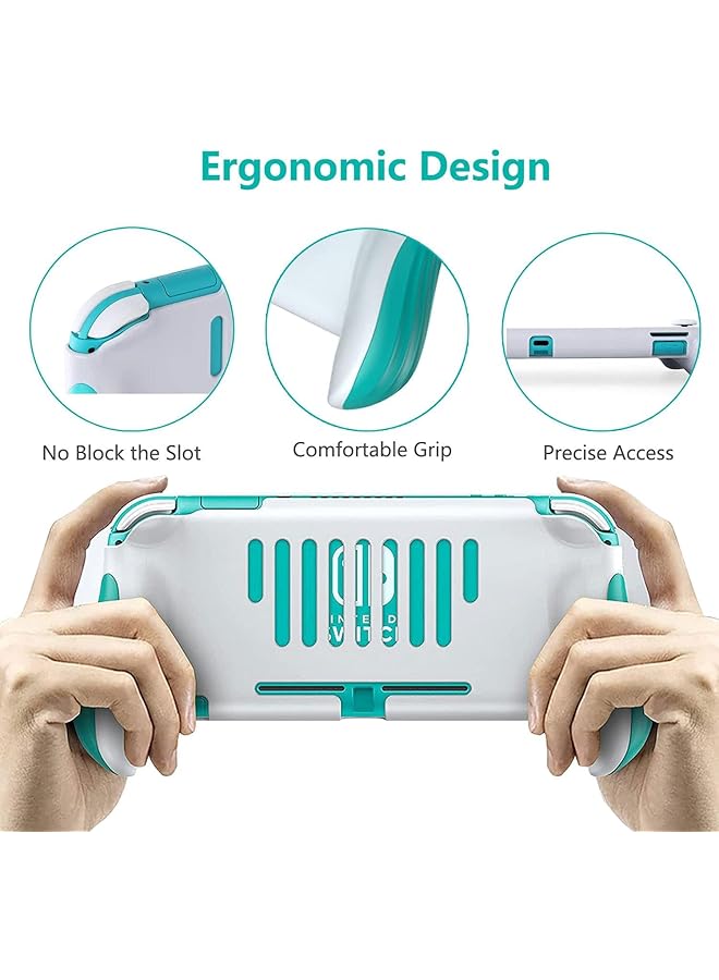 Khazna غطاء حماية مريح محمول لجهاز نينتندو سويتش لايت - Image 5