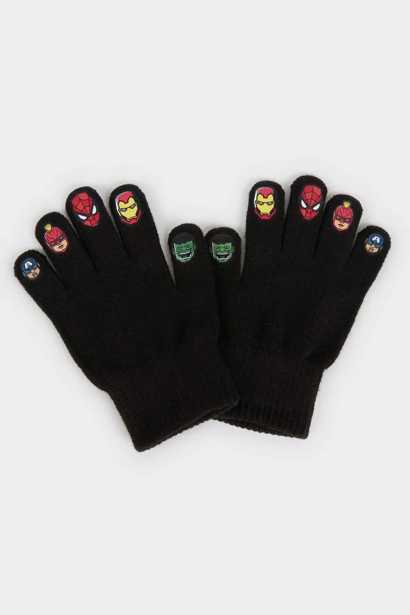 ديفاكتو Boy Printed Avengers Gloves