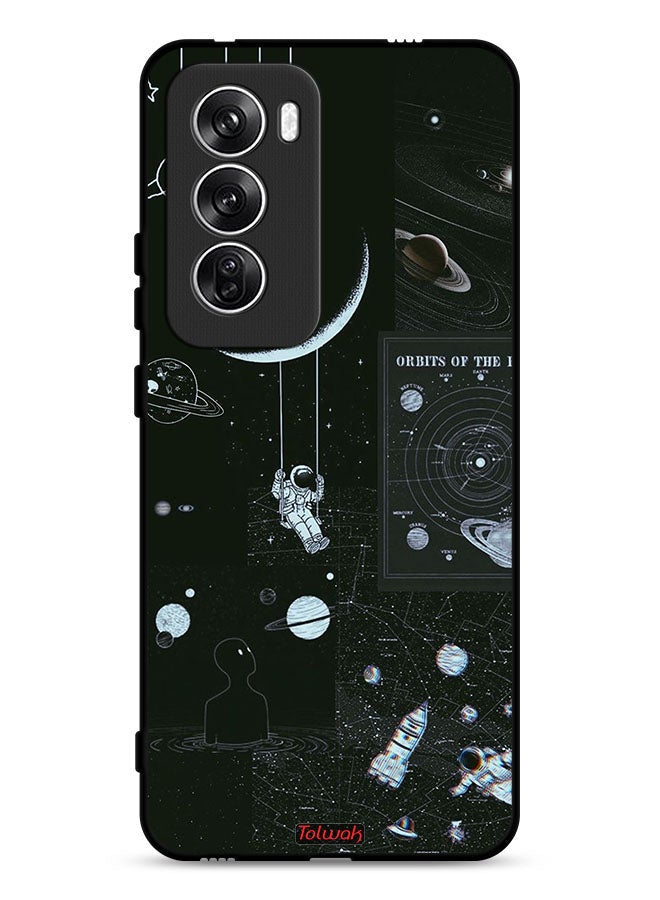 Tolwak غطاء حماية أوبو رينو12 5G - مدارات الكواكب - Image 1