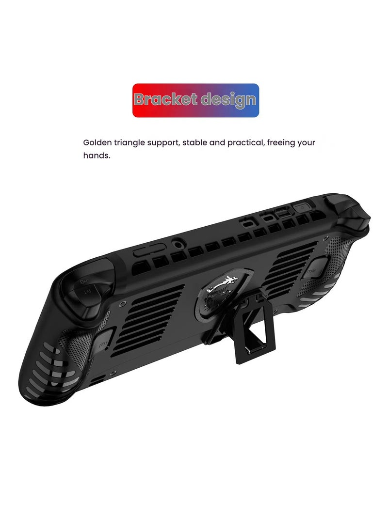 General - MSI Claw 8 AI+ Case (2025), TPU Grip Protector, Soft Back Case with Stand MSI Claw 8 AI+ - Image 1