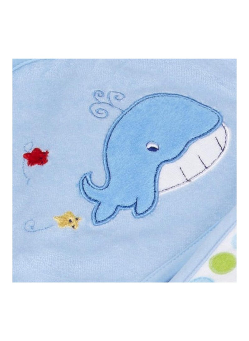 Spasilk Pack Of 2 Hooded Towel Set For Newborn Boys And Girls  - Image 2