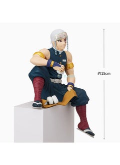 Trunkin Trunkin Demon Slayer Tengen Uzui Hashira Perching Sitting Eating Action Figure Kimetsu no Yaiba PM Perching Anime Figure Weeb Manga Collectible  - Image 2
