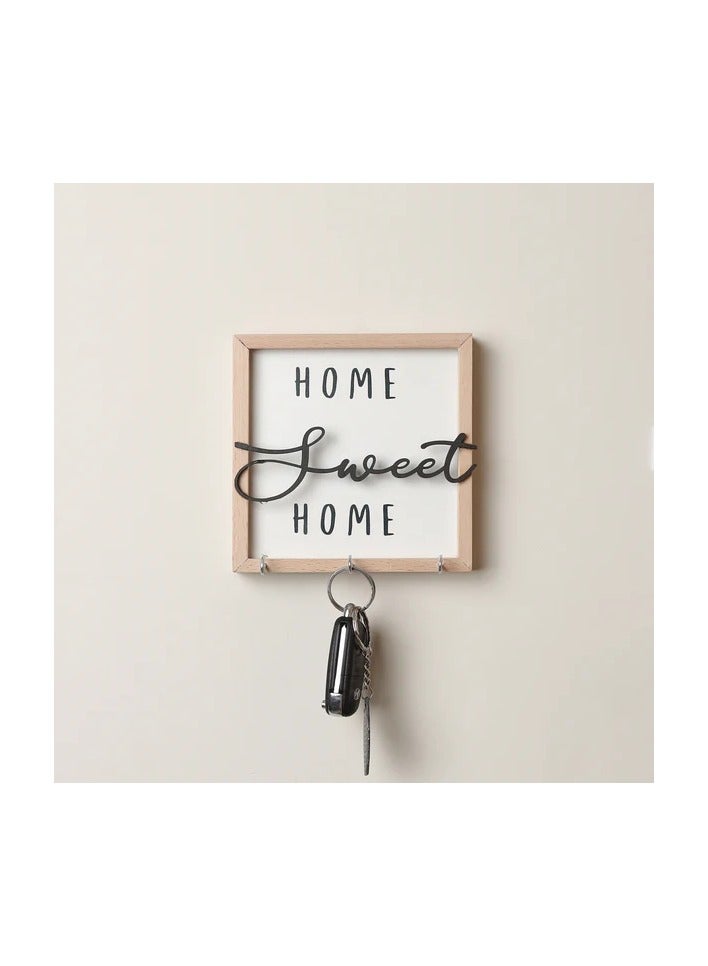 Words Co. Keyhanger Home Sweet Home Frame