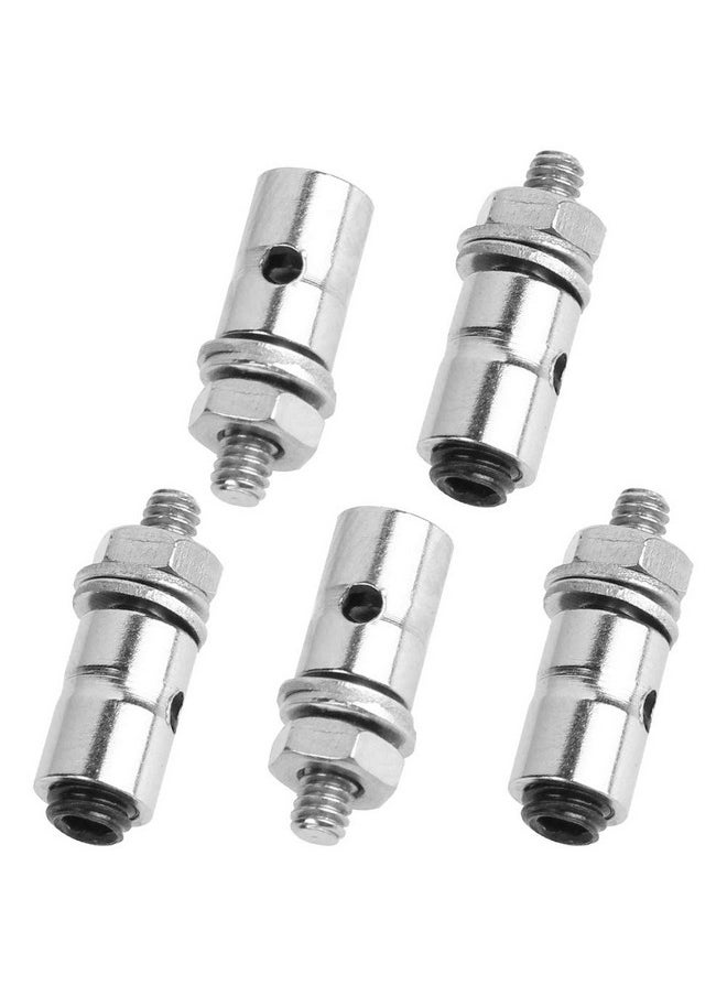 Hobbypark - 20Pcs Nylon Control Horns 20X11Mm + 1.2X21Mm Clevis + Pushrod Connector Linkage Stopper 1.3Mm + 1.2 X 180Mm Steel Z Style Pushrods Parts For Rc Airplane Plane - Image 1