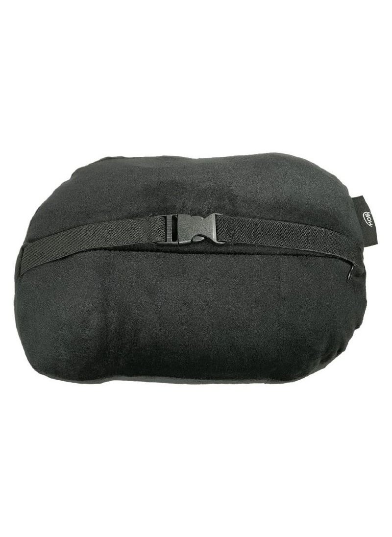 MOB - Universal Fit  Car Headrest, Travel Pillow Car Neck Rest High Grade Memory Foam Contoured For Comfort 1 Pcs, MOB Black - Image 1