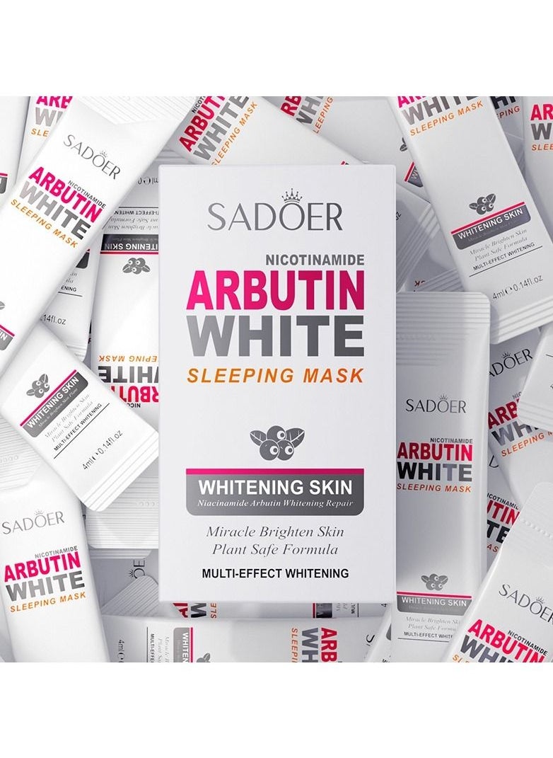 SADOER - 20 piece ARBUTIN WHITE SLEEPING MASK SLEEPING MASK - Image 1
