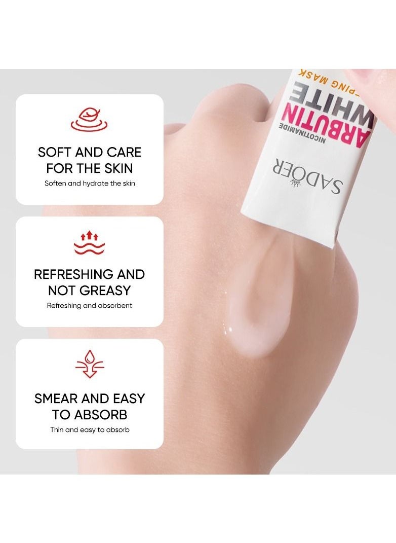 SADOER - 20 piece ARBUTIN WHITE SLEEPING MASK SLEEPING MASK - Image 1