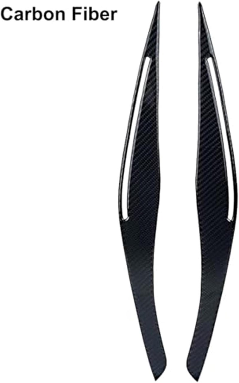 Vuzmode Carbon Fiber Headlight Eyebrow Covers - Image 2