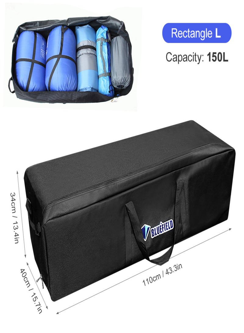 Bluefield 150L Extra Large Travel Storage Bag Water Hand Bag Folding Luggage Bag Backpack - Image 4