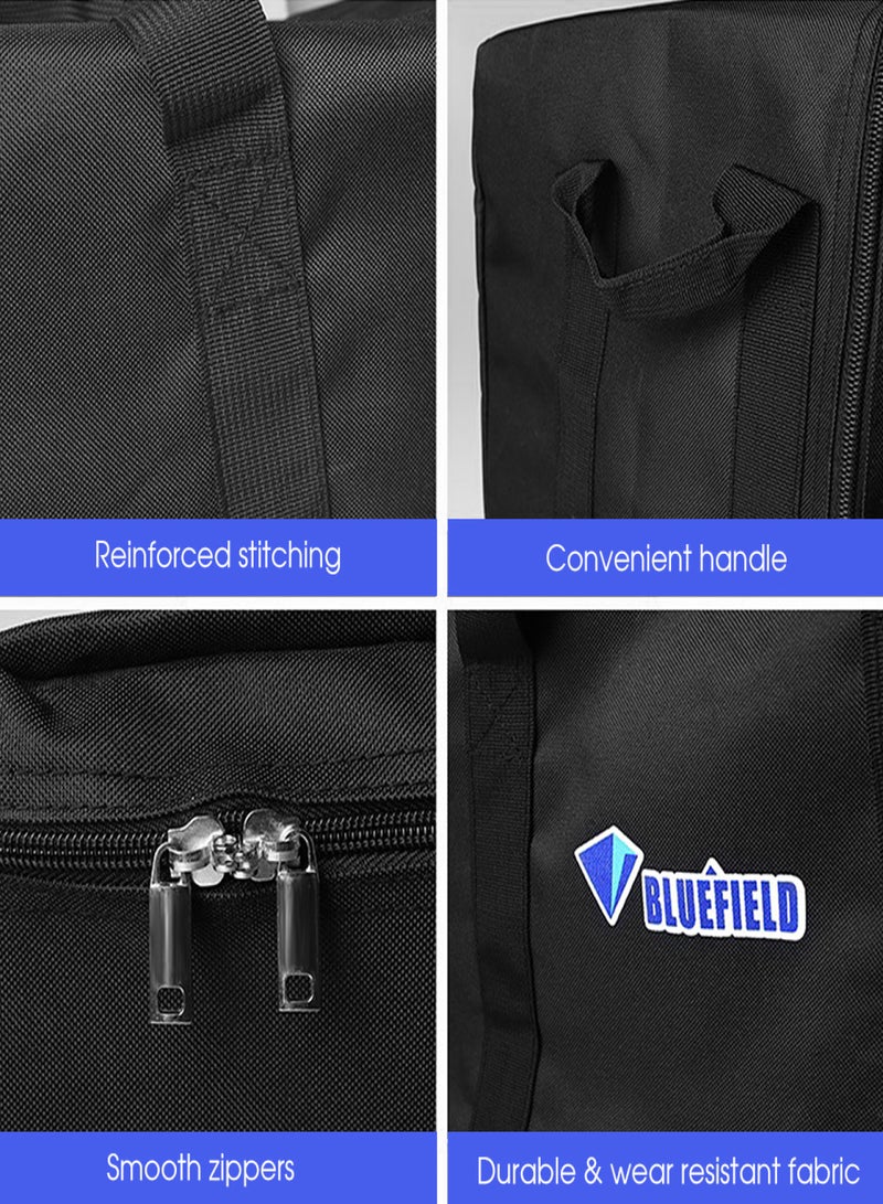 Bluefield 150L Extra Large Travel Storage Bag Water Hand Bag Folding Luggage Bag Backpack - Image 3