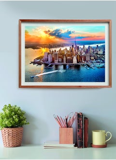 Clementoni Clementoni Puzzle HQC New York+Poster 500 Pieces | Jigsaw Puzzle | Puzzle for Adults | Challenging Puzzle | Perfect for Stress Reliever and Puzzle Lovers | Made in Italy  - Image 4