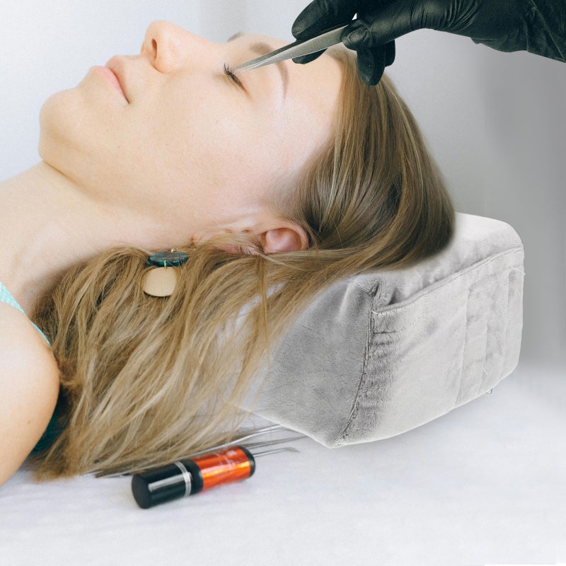 Lash Pillows, Ergonomic Memory Foam Design for Salon Use, U-Shaped Neck Support - Image 4