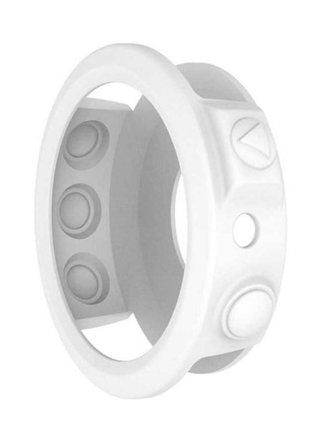 NIBEMINENT Garmin Fenix 5S Coverking Silicone Protective Case Cover For Smart Watch White  - Image 1