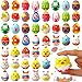 Halloscume 48 Pack Easter Stress Balls Easter Eggs Squeeze Toys Basket Stuffers Slow Rising Stress Squeeze Toys for Kids Party Favor Classroom Rewards - Image 2