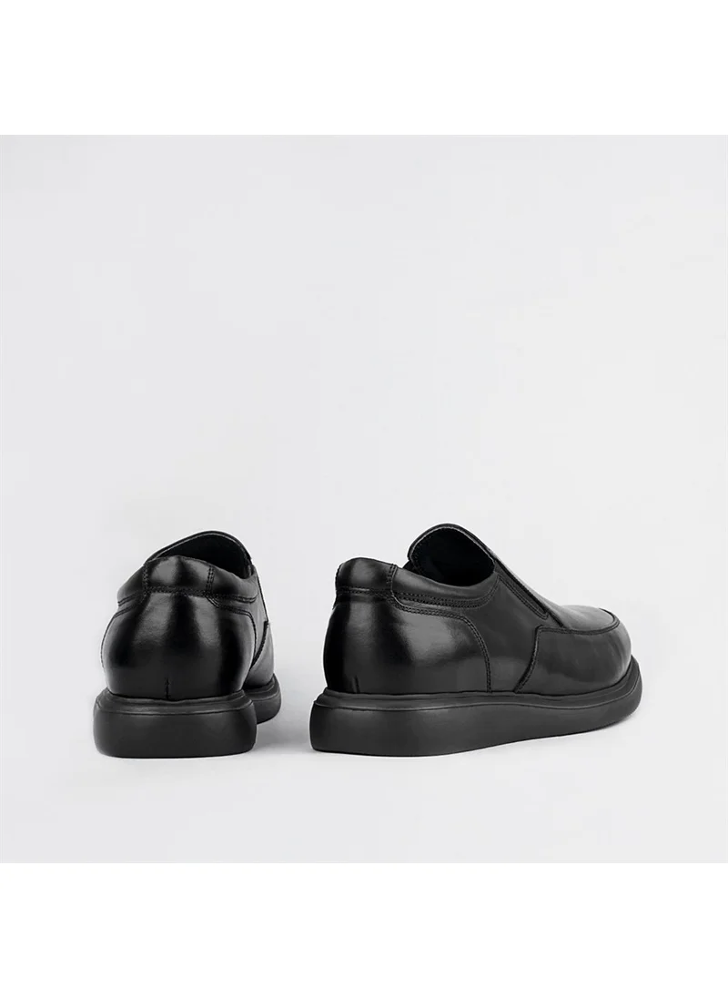 كاباني Genuine Leather Black Men's Casual Shoes