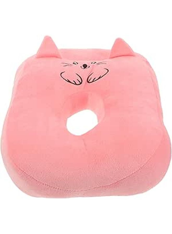 Cat Design Soft Neck Support Cushion Face Down Sleeping Pillow For Desk Office And Travel - Image 1