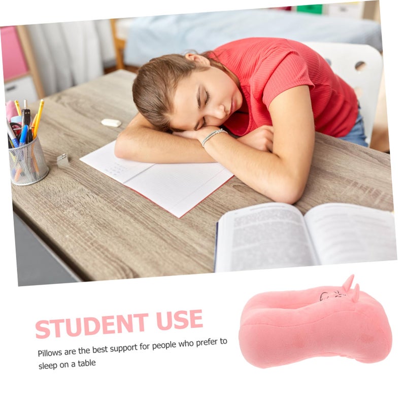 Cat Design Soft Neck Support Cushion Face Down Sleeping Pillow For Desk Office And Travel - Image 5