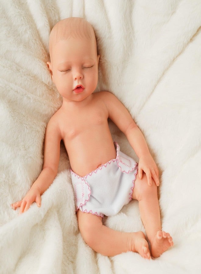 BABESIDE 4 Pcs Baby Doll Diapers, Babies Underwear for 12-15 Inch Dolls, Washable Diaper fit Doll, Baby Doll Accessories Babies Pretend Play Set for Kids - Image 5