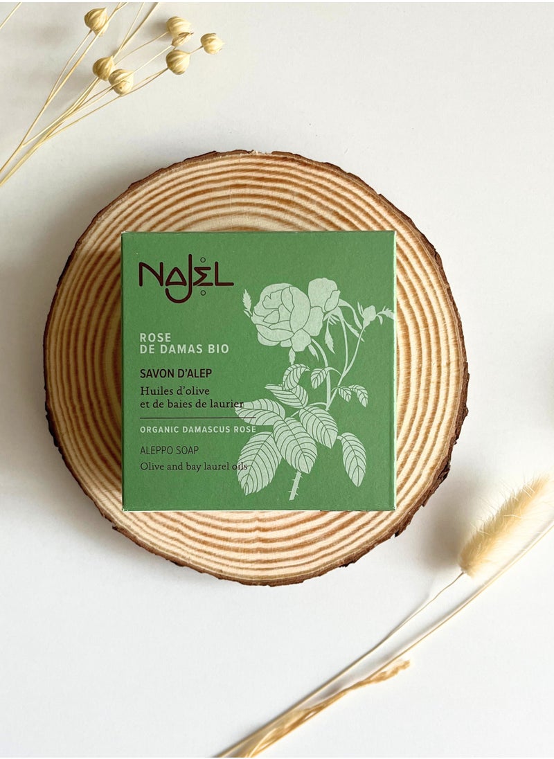 Natural Aleppo Soap Damascus Rose