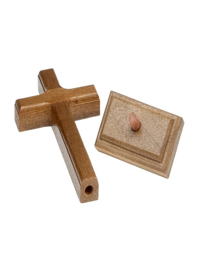 Intercession Standing Wooden Cross Wall Art (5 inch) - Image 3