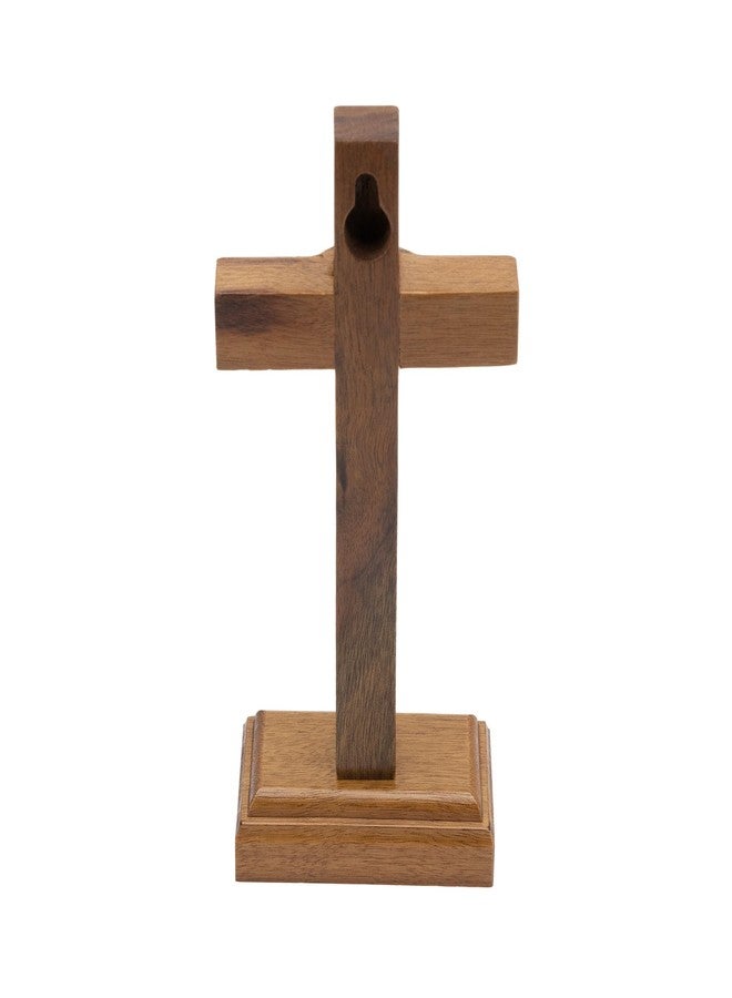 Intercession Standing Wooden Cross Wall Art (5 inch) - Image 2
