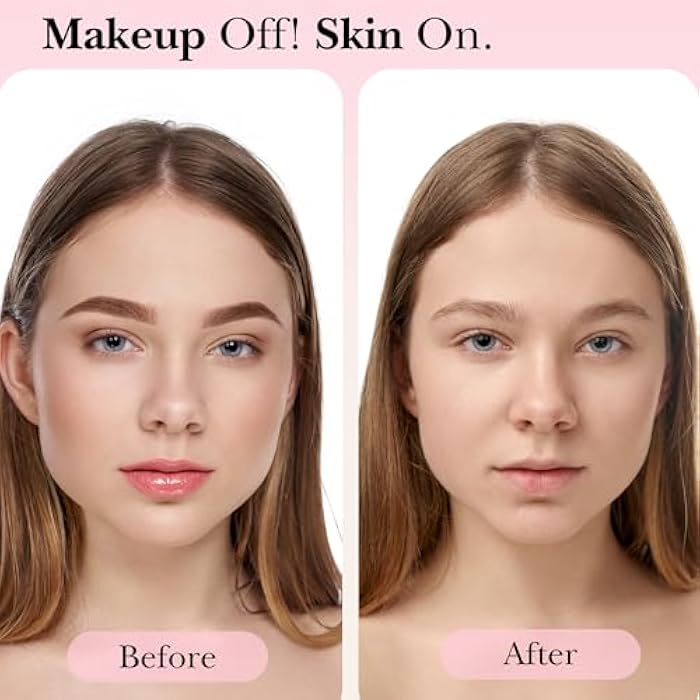 Mivida Hypoallergenic Makeup Remover Wipes With Vitamin E, Daily Cleansing Facial Towelettes, For Sensitive Skin, 50 Count, Alcohol Free, Fragrance Free Makeup Wipes - Image 5