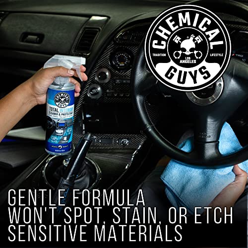 Chemical Guys HOL414 Total Interior Cleaner and Protectant, Refill Kit With 2 Dilution Bottles & 3 Premium Microfiber Towels (Safe for Cars, Trucks, SUVs, Jeeps, Motorcycles, RVs & More) 64 fl oz - Image 4