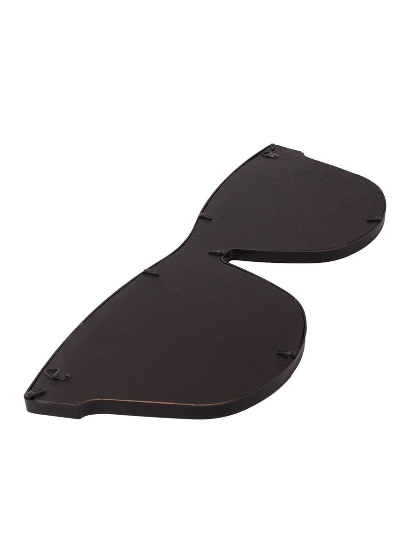 بيج ديزاين إطار صورة على شكل نظارة مقاس 17 × 50 سم إطار صورة أسود - Image 3