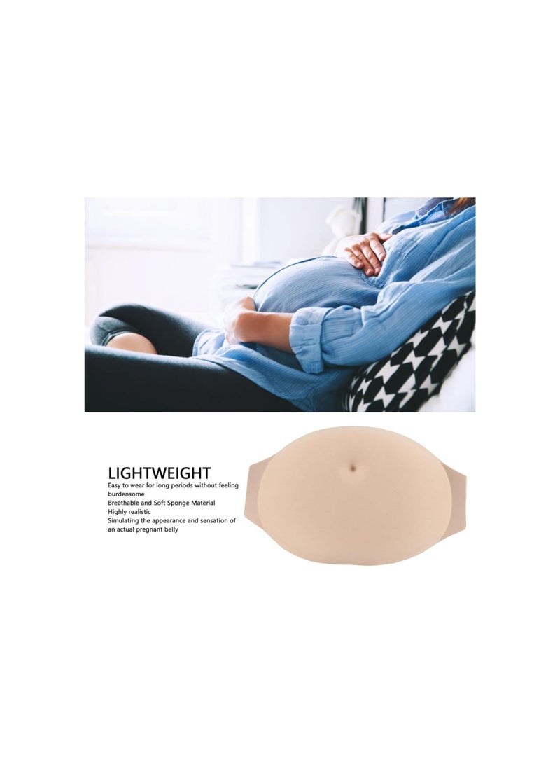 Lightweight, Comfortable Foam Fake Pregnancy Belly, Easy to Wear, with Ventilation Holes, for Role Play
