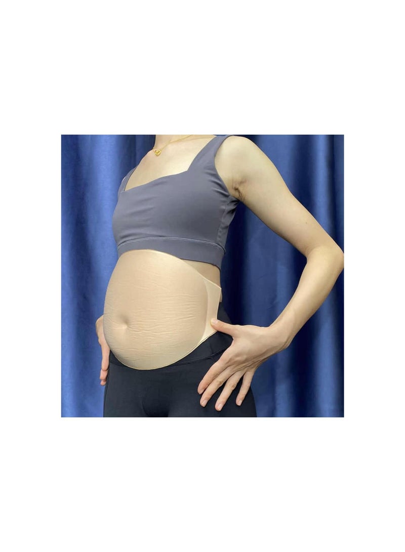Lightweight, Comfortable Foam Fake Pregnancy Belly, Easy to Wear, with Ventilation Holes, for Role Play