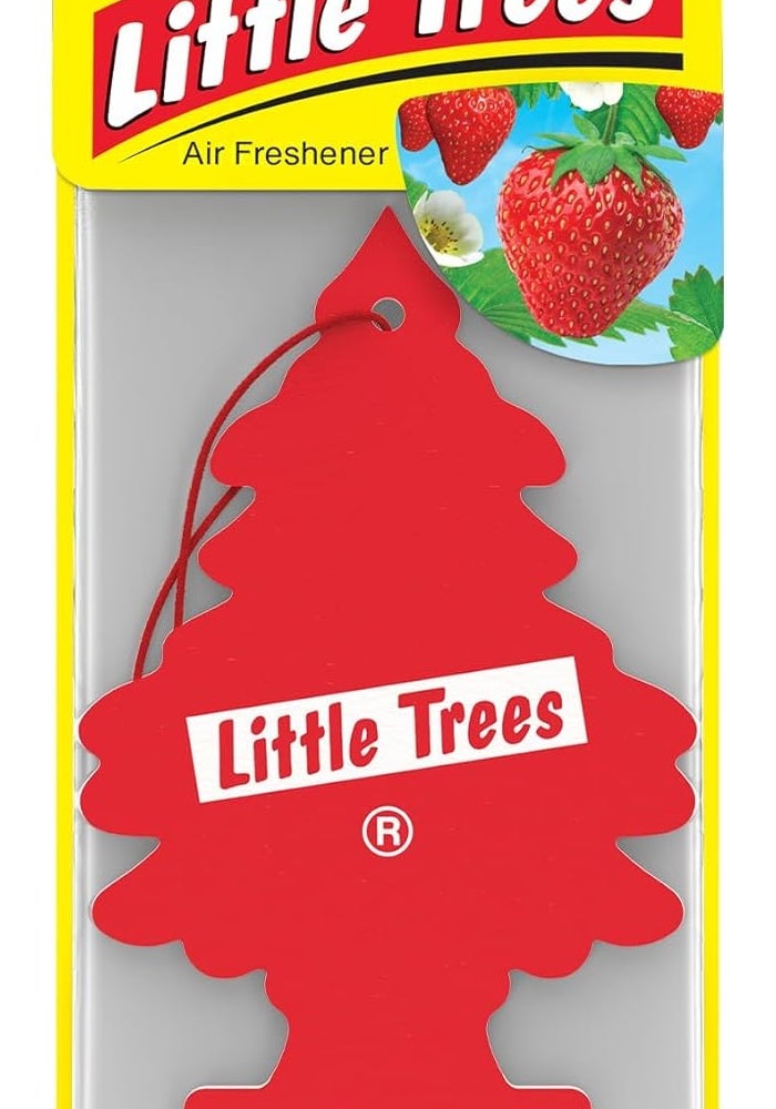 Little Trees Strawberry Paper Air Freshener - 1-Pack - Image 2