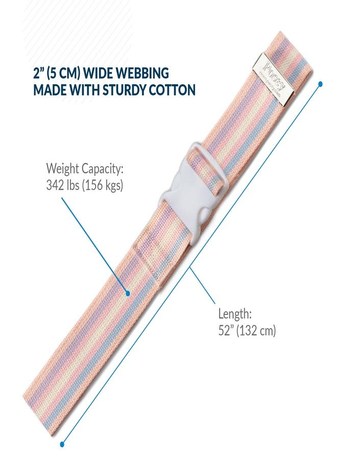 Posey TIDI Posey Quick-Release Gait Belt, Pastel, 52” - Walking Belt & Gait Belt - Quantity: 1 - Medical Supplies for Nurses, Physical Therapy & Home Care (6531Q) - Image 3