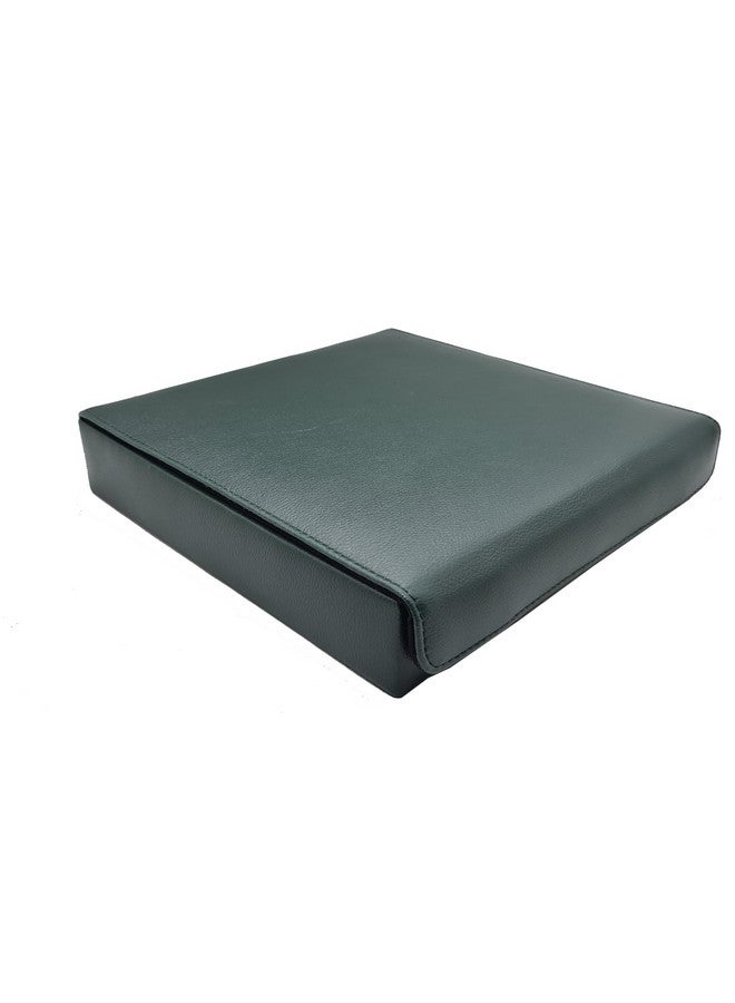 essart PU Leather jewelry Organizers Storage Box For Earring, Rings, Cufflinks, Chain, Bangle (10080-DF-Green) - Image 3