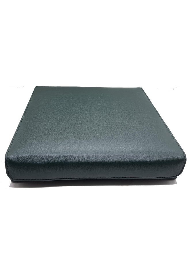 essart PU Leather jewelry Organizers Storage Box For Earring, Rings, Cufflinks, Chain, Bangle (10080-DF-Green) - Image 2