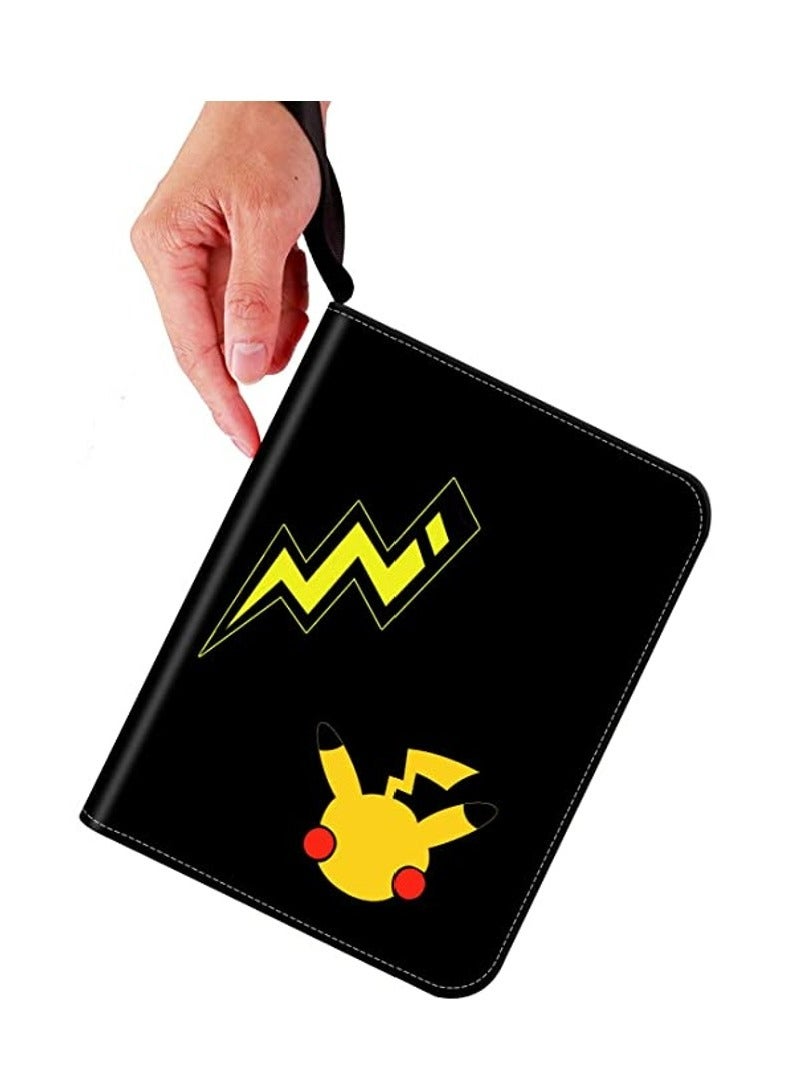 Pokemon Pokemon Card Holder Binder Carrying Case suitable for Pokemon Cards Portable Trading Cards Holder Collector Album holder holds 400 Cards with 50 Removable Sheets and 4 Pockets  - Image 5