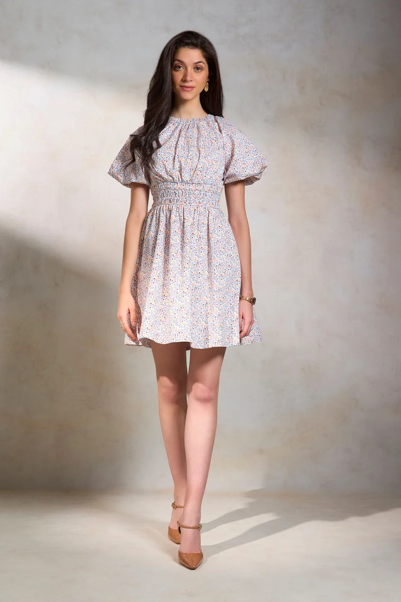 Virgio Floral Mini Dress